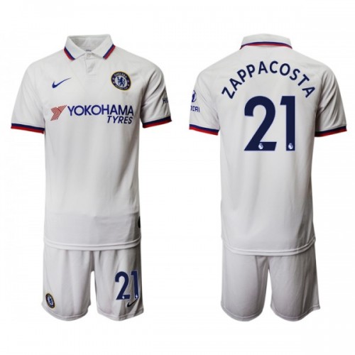 Chelsea Dres ZAPPACOSTA 21 Dječji Gostujući 2019/20 Kratkih Rukava Chelsea Dres ZAPPACOSTA 21 Dječji Gostujući 2019/20 Kratkih Rukava